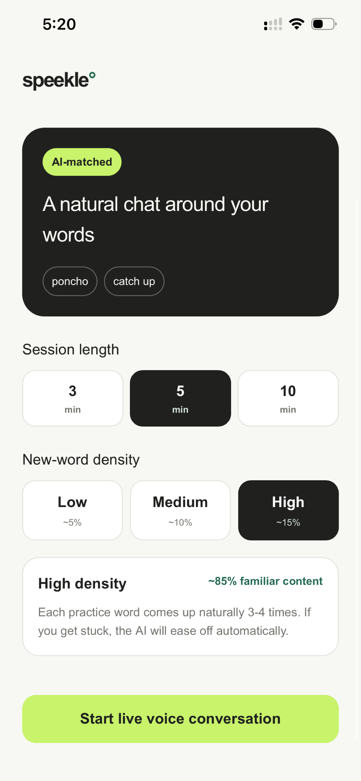 Speekle screenshot 4