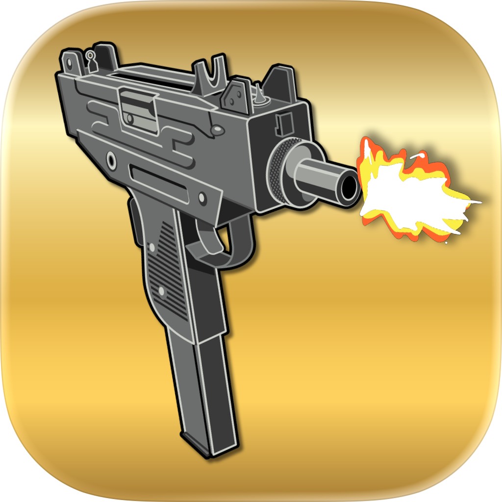 Apple App Store cover for Gun Sounds on Shake