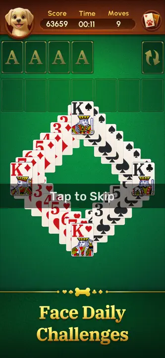 Lab Solitaire: Puppy Pals screenshot 2
