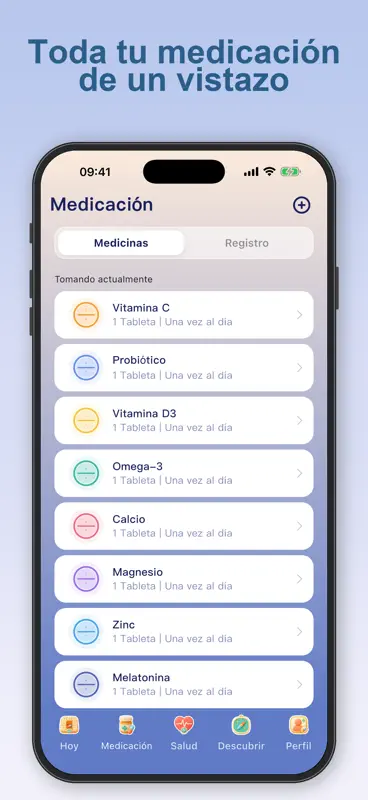 MiauMed: Recordatorio de dosis screenshot 7 of 9