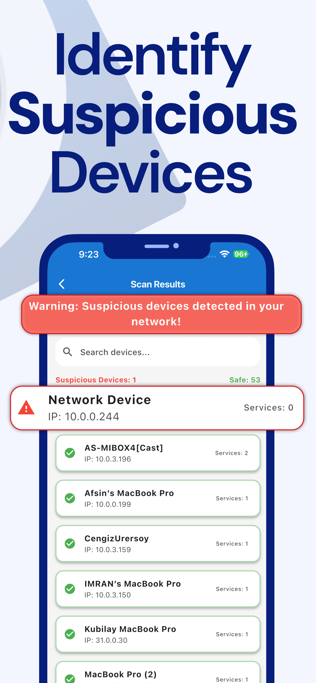 Camera Detector App - SpyFy