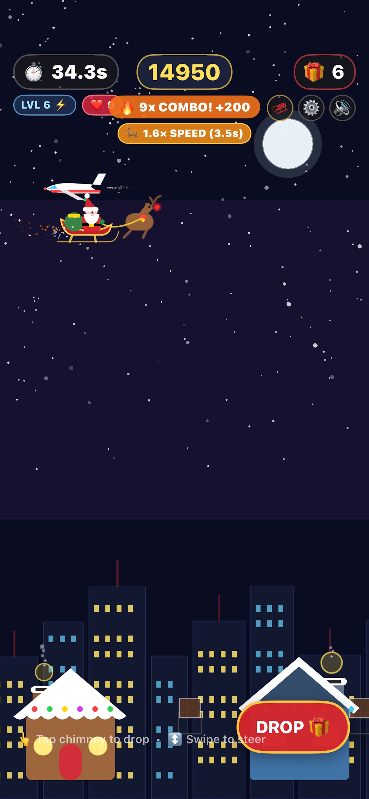 Screenshot 3 of Santa's Christmas game