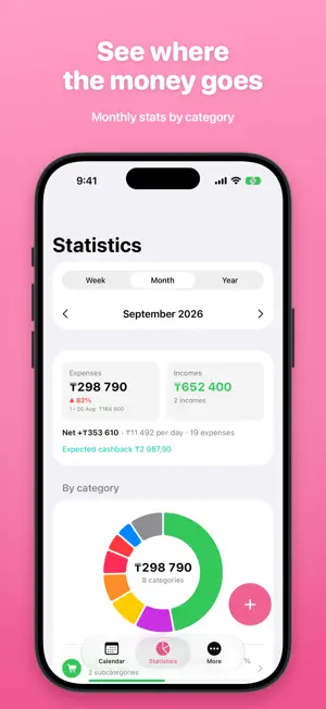 Piggy Bank: Family Budget screenshot 3