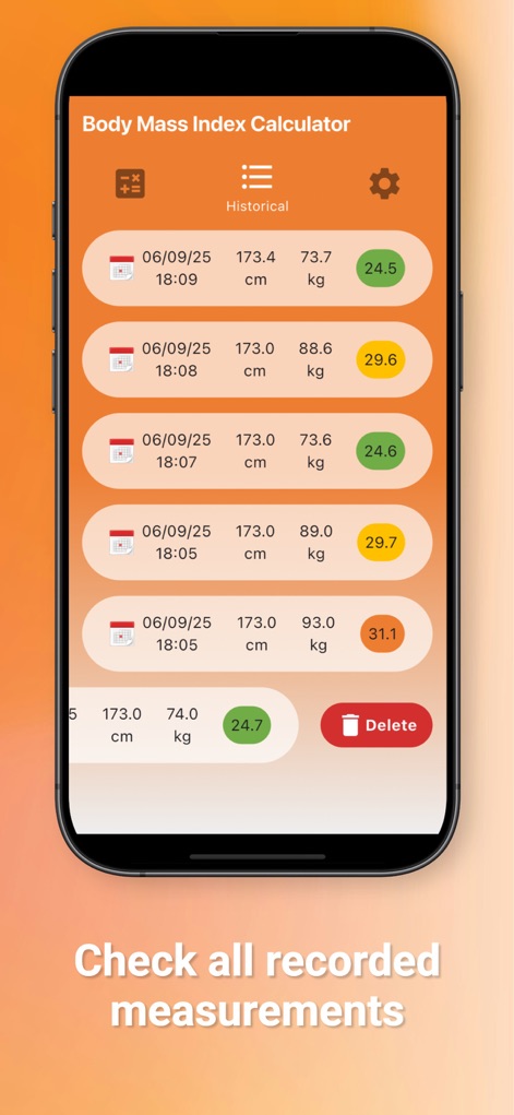 Body Mass Index Calculator App - Medical App | MWM