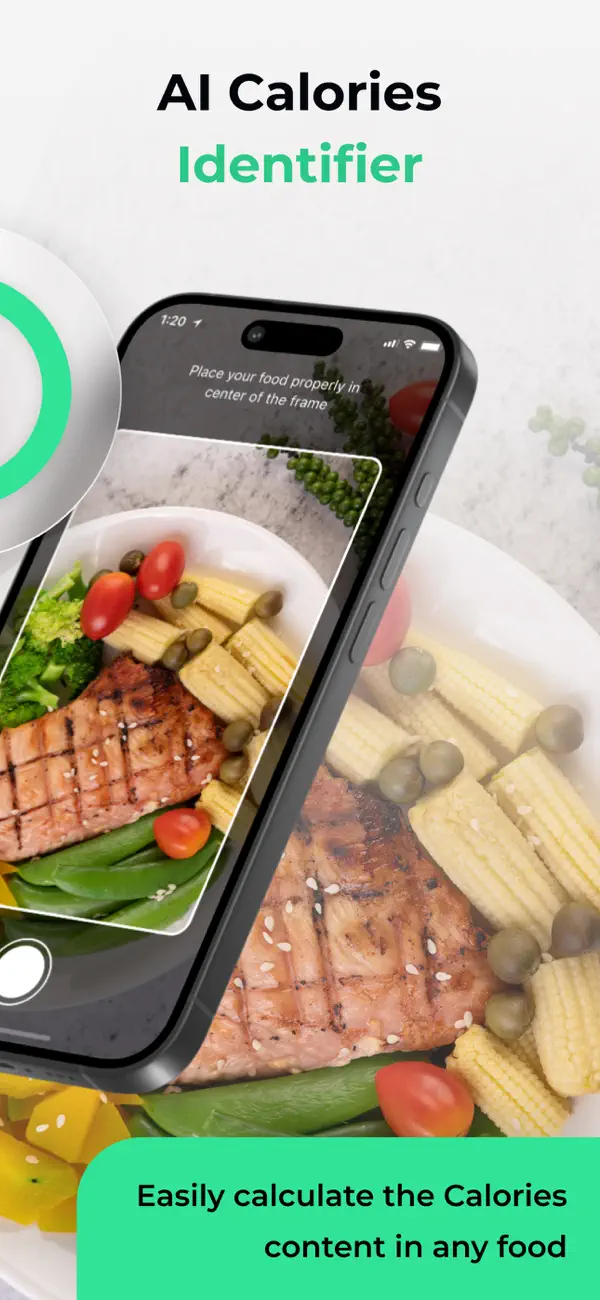 Screenshot #2 pour CalQ: AI Suivi Scanner Repas