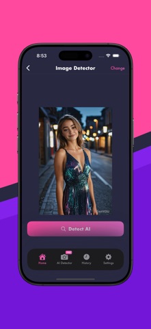 AI Detector & AI Checker iPhone screenshot