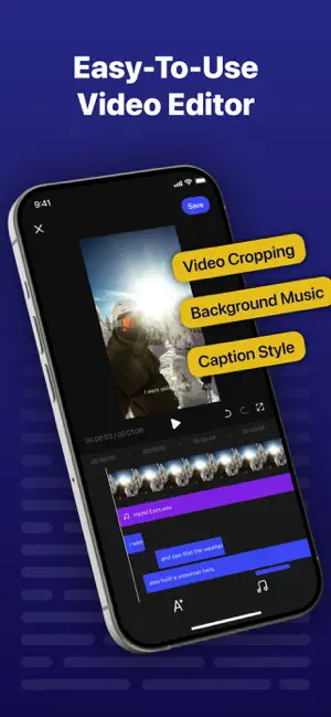 Teleprompter - Captions iPhone screenshot 4