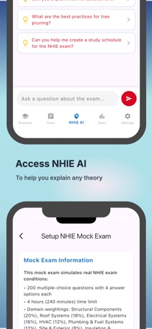 EBPHI NHIE Flashcards iPhone screenshot
