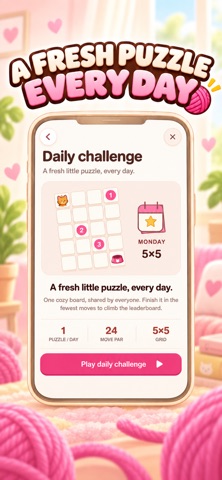 Meow Path: Number Link Puzzle screenshot 4