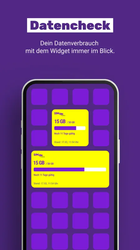 SIMon mobile-App screenshot 5 of 5