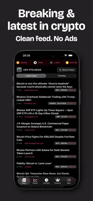 Crypto News — AI Forecasts screenshot 1