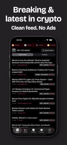 Crypto News — AI Forecasts Screenshot 1 of 8