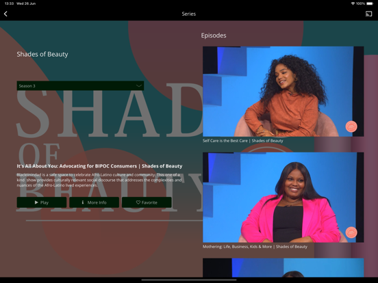 LatiNation iPad screenshot 10 - Entertainment app