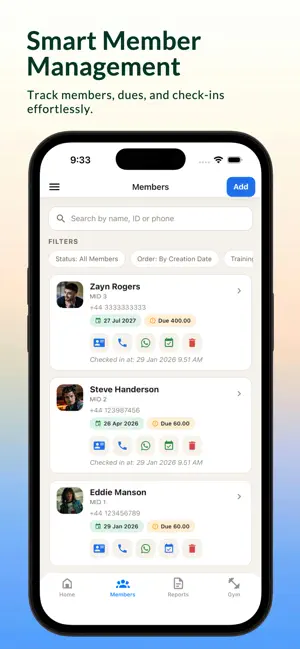 Gymzee : Gym Management App screenshot 4