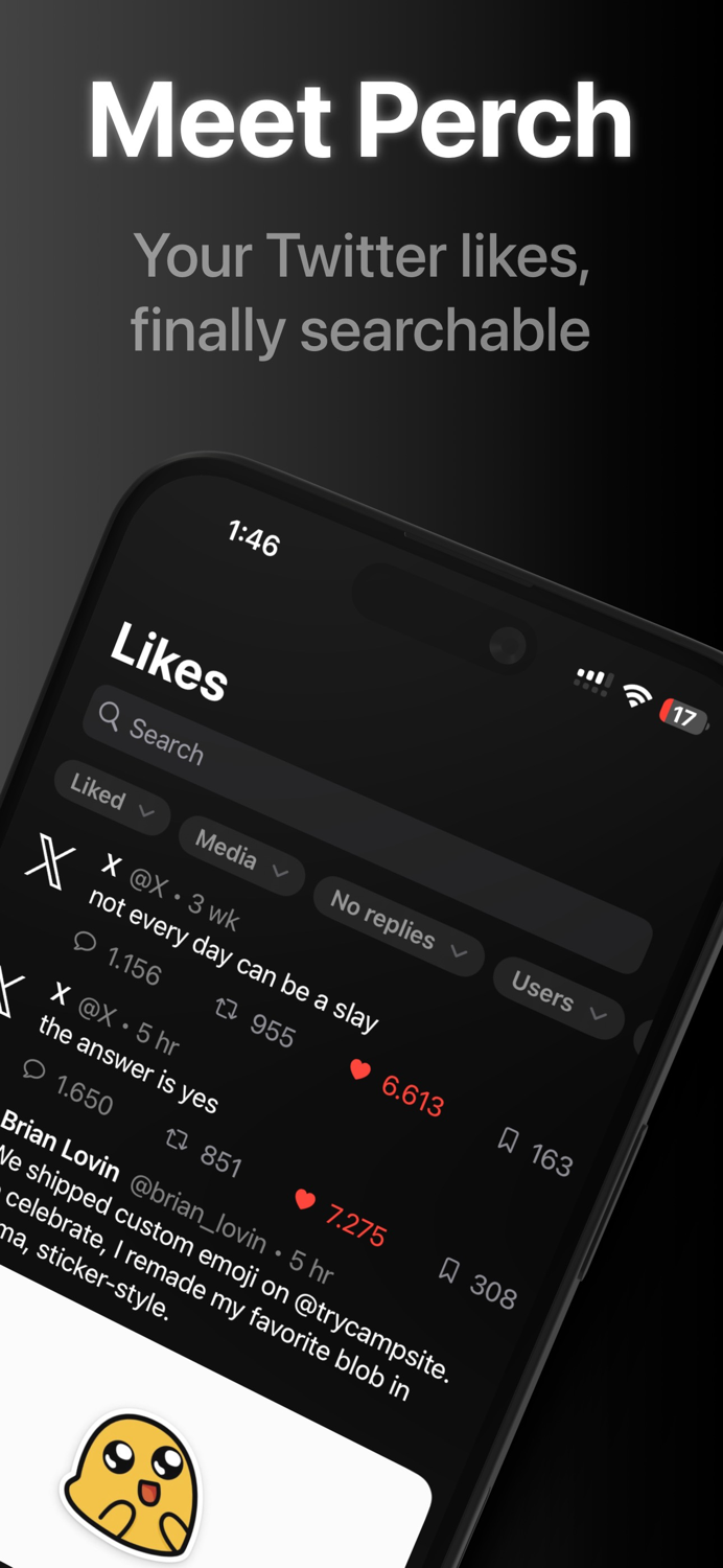 Perch - Organize Twitter Likes