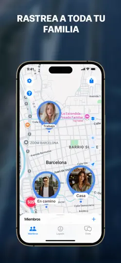 Captura de pantalla de Find My Location: Tracker en iPhone 5