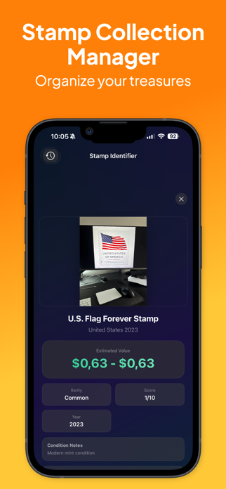 Stamp Snap: Value Identifier Screenshot 5 of 6