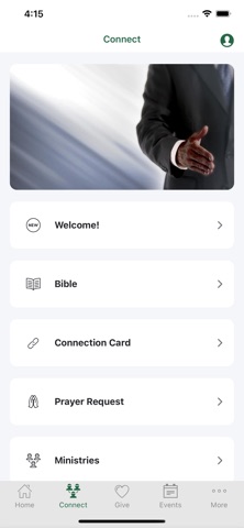Greater Portland Baptist app screenshot