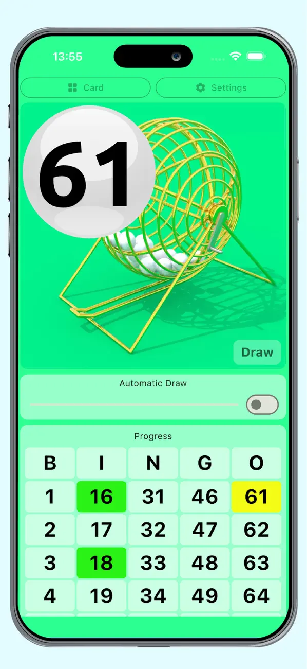 Screenshot #1 pour Bingo Machine
