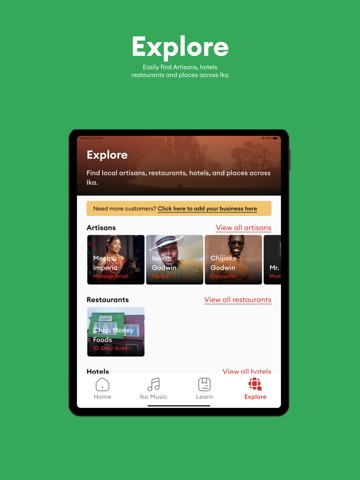 Ika App iPad screenshot