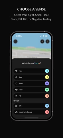 WeSense: Sensory Map screenshot