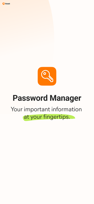 Avast Password Manager Screenshot 1 of 8