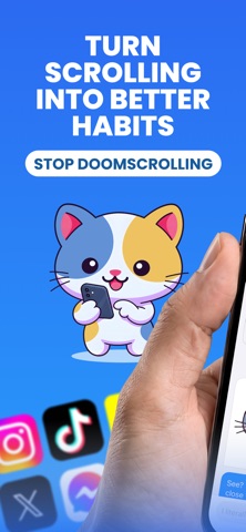 Screen Time Control: ScrollCat Screenshot 1 of 7