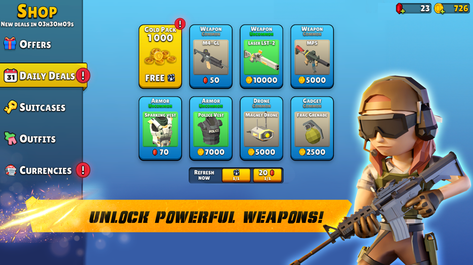 #5. Exfil: Loot & Extract (iOS) 由: Kwalee Ltd