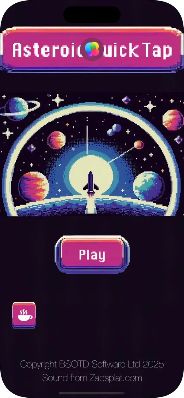 Screenshot #1 pour Asteroid Quick Tap