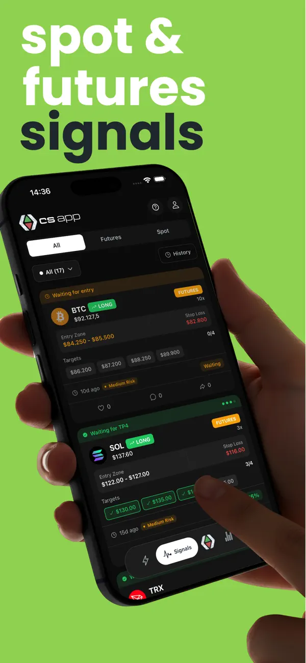 Screenshot #3 pour Crypto Signals & Trade Signals