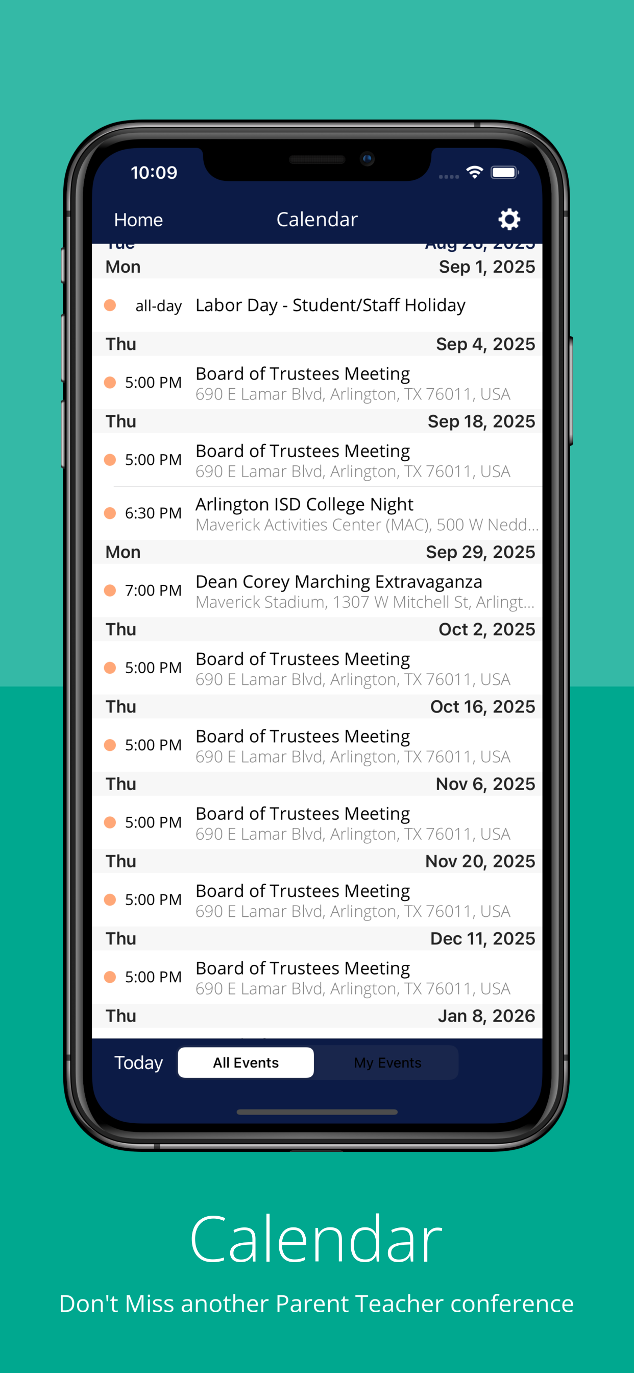 Arlington ISD screenshot 3