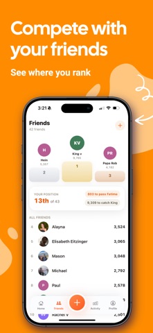 Rivo - Steps with Friends Screenshot 1 of 8
