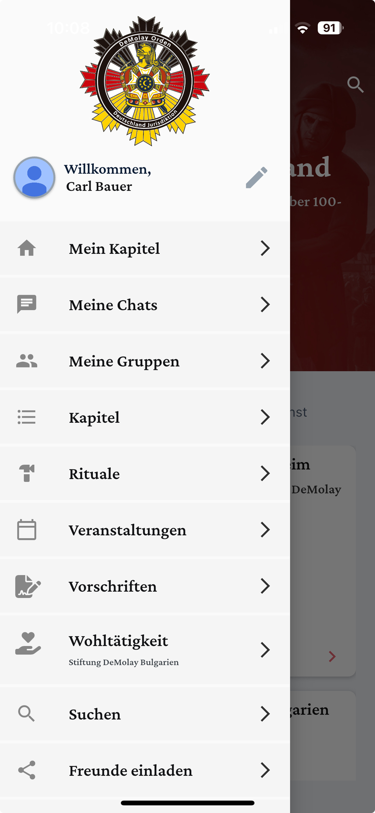 DeMolay Deutschland screenshot 3
