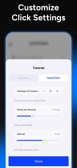 Auto Tapper Assistant App screenshot 4