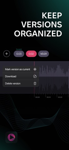 Wavecolab: Music Collab iPhone screenshot