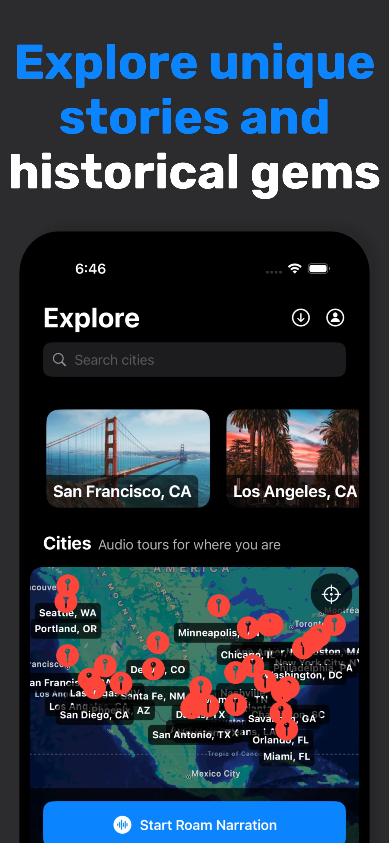 Narrate My Trip: Audio Tours screenshot 4