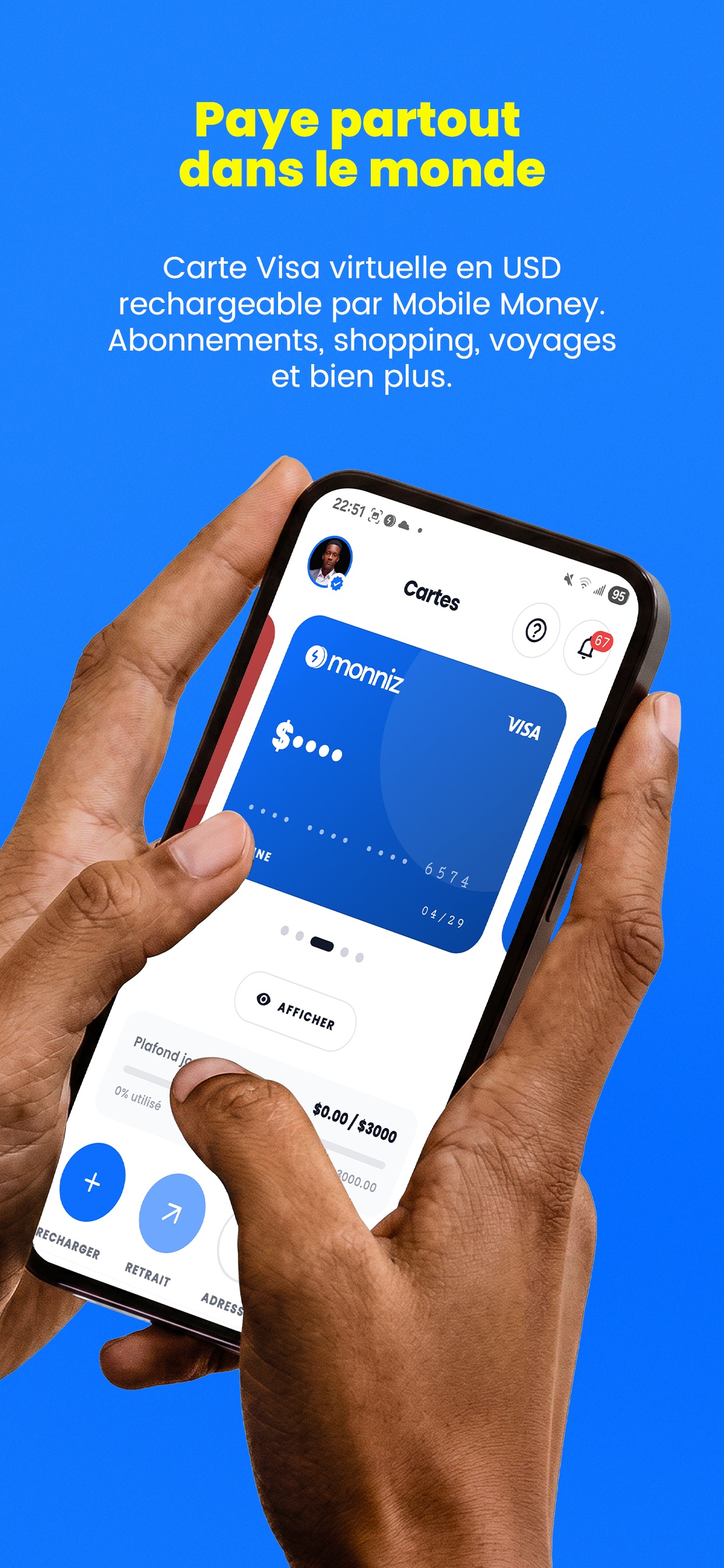 Screenshot 3 of Monniz - Transfert & Paiement
