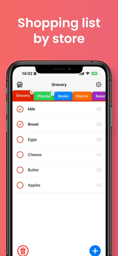 Shopping List by Store