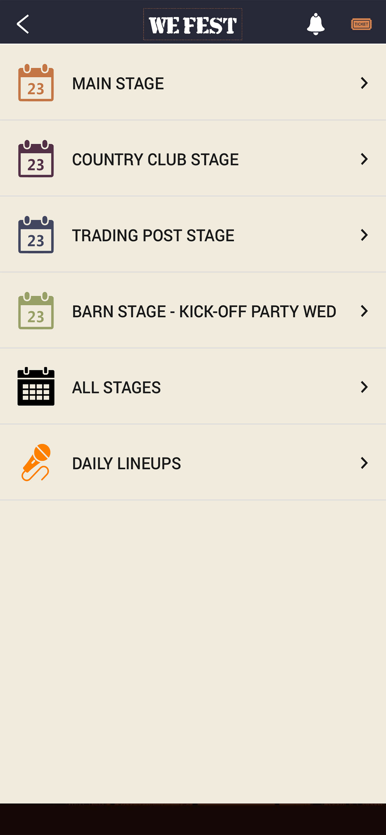 WE Fest Country Music Fest MN screenshot 2