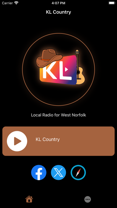 KL Country Radio Screenshot
