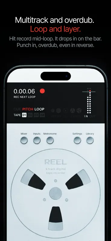 Reel: 4-Track Recorder screenshot 4 of 10