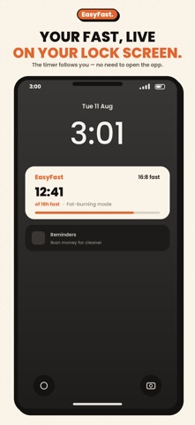 Fasting App Timer by Easy Fast iPhone screenshot
