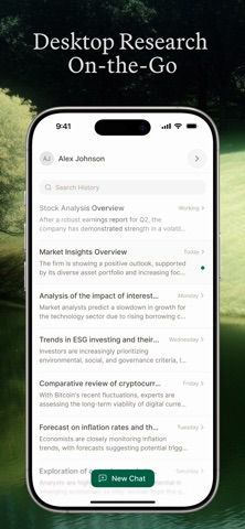 Rogo AI iPhone screenshot