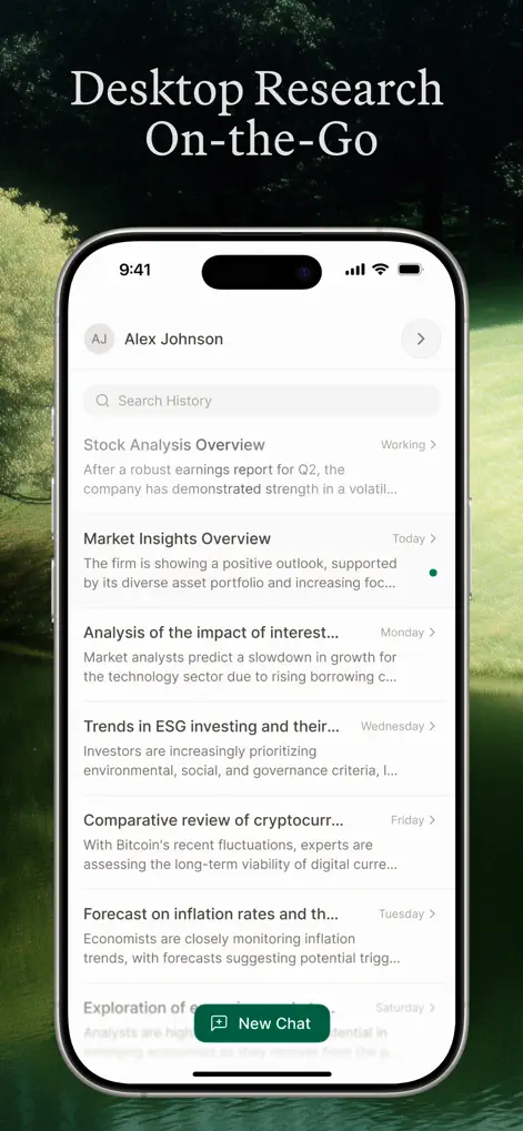 Rogo AI - Finance App | MWM