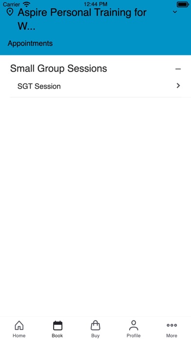 Aspire PT for Women Screenshot