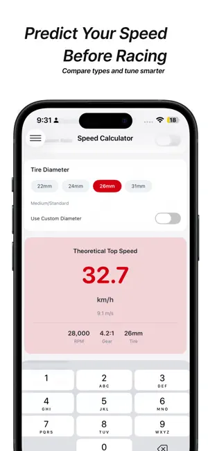 Mini 4WD Companion screenshot 3