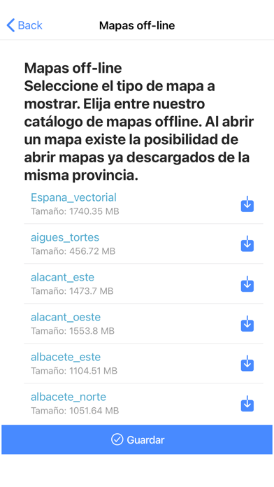 Mapas de España Básicos Screenshot