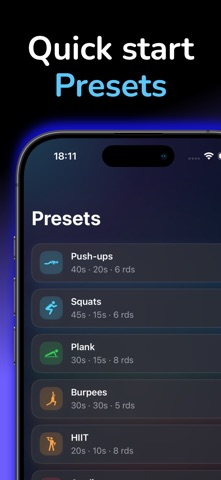 Tabata Pro - HIIT & CrossFit iPhone screenshot