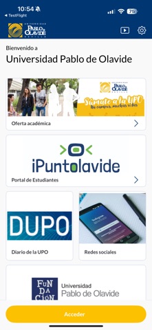 UPO screenshot