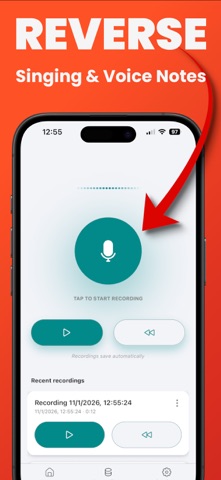 Reverse Audio - Reversio iPhone screenshot